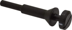 Value Collection - 1/4" Shank Deburring Wheel Mandrel - Compatible with 1" Wide Deburring Wheels - Industrial Tool & Supply