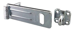 Master Lock - 4-1/2 Inch Long, Hasp - Steel - Industrial Tool & Supply