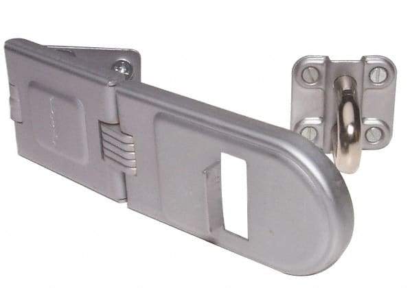 Master Lock - 6-1/4" Long, Hasp - Steel - Industrial Tool & Supply