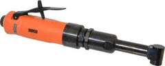 Dotco - 1/4" Keyed Chuck - Right Angle Handle, 3,300 RPM, 0.4 hp, 90 psi - Industrial Tool & Supply