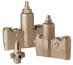 Bradley - Brass Water Mixing Valve & Unit - 26 GPM at 30 psi Flow Rate - Industrial Tool & Supply