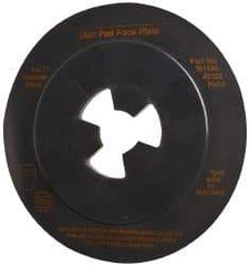 3M - 7" Max Diam, Abrasive Disc Face Plate - 5/8-11, 7,000 RPM - Industrial Tool & Supply