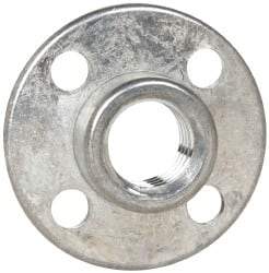 3M - 1/2" Max Diam, Abrasive Disc Retainer Nut - 5/8-11 Female, 1/2" Long - Industrial Tool & Supply
