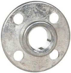 3M - 1/2" Max Diam, Abrasive Disc Retainer Nut - 5/8-11 Female, 1/2" Long - Industrial Tool & Supply
