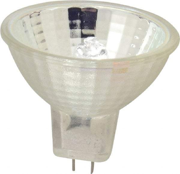 Value Collection - 410 Watt, 82 Volt, Halogen Miniature & Specialty MR16 Lamp - 2 Pin Base, 50 to 749 Equivalent Range, Neutral (3,000 to 3,699), 1-5/8" OAL - Industrial Tool & Supply