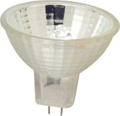 Value Collection - 410 Watt, 82 Volt, Halogen Miniature & Specialty MR16 Lamp - 2 Pin Base, 50 to 749 Equivalent Range, Neutral (3,000 to 3,699), 1-5/8" OAL - Industrial Tool & Supply