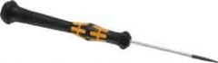 Wera - Electronic/Electrostatic Slotted Screwdriver - Round Shank, Ergonomic Handle - Industrial Tool & Supply