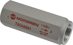 Norgren - 3/4" NPT High Flow Air Fuse - 0 to 232 psi, Shutoff Valve & Aluminum Material - Industrial Tool & Supply