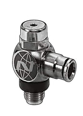 Norgren - 1/8" NPTF x 1/8" NPTF Pilot Operated Check Valve - 15 to 150 psi & Brass Material - Industrial Tool & Supply