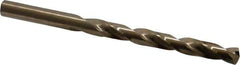 Triumph Twist Drill - 5/16" 135° Cobalt Jobber Drill - Oxide/Gold Finish, Right Hand Cut, Spiral Flute, Straight Shank, 4-1/2" OAL, Split Point - Industrial Tool & Supply