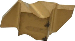 Kennametal - 2062NGP Grade KC850, 1.58mm Cutting Width Carbide Grooving Insert - 2.79mm Max Depth of Cut, Right Hand, 0.19mm Corner Radius, TiC/TiCN/TiN Finish - Industrial Tool & Supply