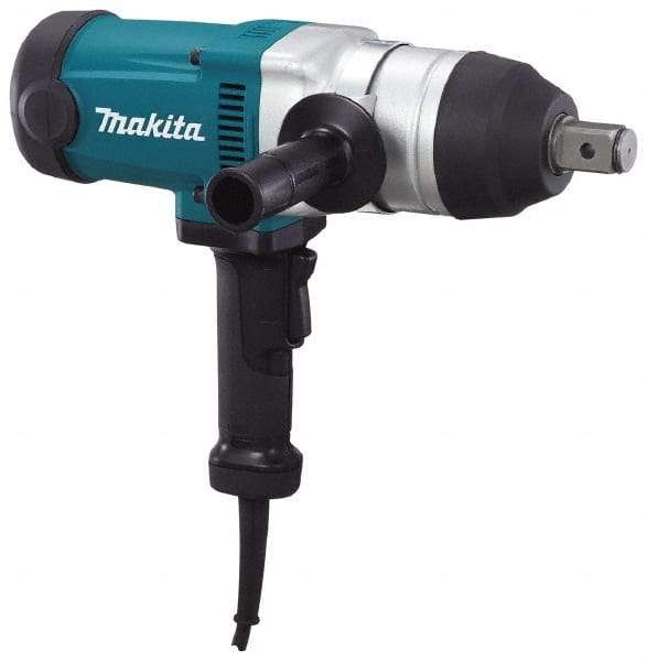 Makita - 1" Drive, 738 Ft/Lb Torque, Pistol Grip Handle, 1,400 RPM, Impact Wrench - 12 Amps, 120 Volts - Industrial Tool & Supply