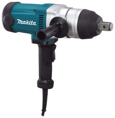 Makita - 1" Drive, 738 Ft/Lb Torque, Pistol Grip Handle, 1,400 RPM, Impact Wrench - 12 Amps, 120 Volts - Industrial Tool & Supply
