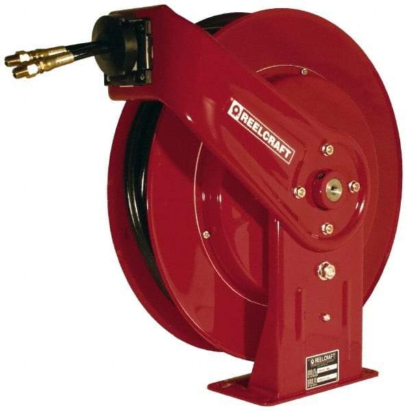 Reelcraft - 30' Spring Retractable Hose Reel - 2,000 psi, Hose Included - Industrial Tool & Supply