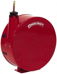 Reelcraft - 35' Spring Retractable Hose Reel - 300 psi, Hose Included - Industrial Tool & Supply