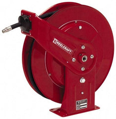 Reelcraft - 50' Spring Retractable Hose Reel - 300 psi, Hose Included - Industrial Tool & Supply