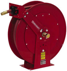 Reelcraft - 75' Spring Retractable Hose Reel - 300 psi, Hose Included - Industrial Tool & Supply