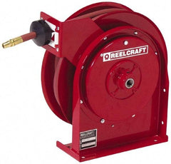 Reelcraft - 50' Spring Retractable Hose Reel - 300 psi, Hose Included - Industrial Tool & Supply