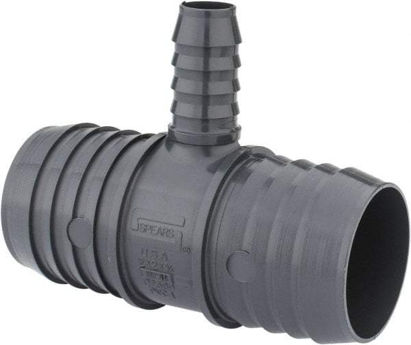 Value Collection - 2 x 2 x 3/4" Barb, Multiple Barbed Tube Reducing Tee - PVC, Male - Industrial Tool & Supply