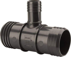 Value Collection - 2 x 2 x 1" Barb, Multiple Barbed Tube Reducing Tee - PVC, Male - Industrial Tool & Supply