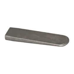 Made in USA - 3" OAL Stock Wedge - 3/4" Wide x 1/4" High - Industrial Tool & Supply