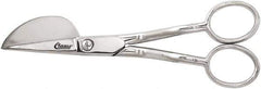 Clauss - 1-1/4" LOC, 6" OAL Carbon Steel Nap Shears - Offset Handle, For General Purpose Use - Industrial Tool & Supply