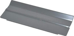 Vidmar - Tool Box Steel Drawer Divider - 4-1/4" Wide x 4-5/8" Deep x 1-7/8" High, Gray, For Vidmar Cabinets - Industrial Tool & Supply