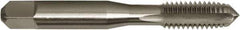 Vermont Tap & Die - M3.5x0.60 Metric Coarse 6H 3 Flute Bright Finish High Speed Steel Straight Flute Standard Hand Tap - Plug, Right Hand Thread, 2" OAL, 11/16" Thread Length, D4 Limit, Oversize - Exact Industrial Supply