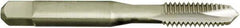 Vermont Tap & Die - M14x2.00 Metric, 3 Flute, Bright Finish, High Speed Steel Spiral Point Tap - Plug Chamfer, Right Hand Thread, 3-19/32" OAL, 1-21/32" Thread Length, 10.9mm Shank Diam, 6H Class of Fit, Series 3112M - Exact Industrial Supply