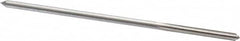 Interstate - 0.1225" High Speed Steel 4 Flute Chucking Reamer - Industrial Tool & Supply