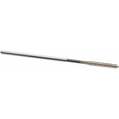 Interstate - 0.1275" High Speed Steel 6 Flute Chucking Reamer - Industrial Tool & Supply