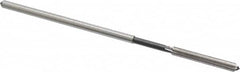 Interstate - 0.128" High Speed Steel 6 Flute Chucking Reamer - Industrial Tool & Supply
