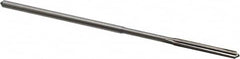 Interstate - 0.1305" High Speed Steel 6 Flute Chucking Reamer - Industrial Tool & Supply