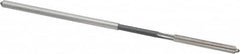 Interstate - 0.132" High Speed Steel 6 Flute Chucking Reamer - Industrial Tool & Supply