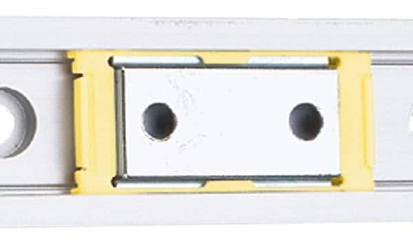 Igus - 30mm L x 27mm W x 9.5mm H, 20mm Transverse Hole Spcg - M4x1 Hole, 112.5 Static Capacity - Industrial Tool & Supply