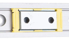 Igus - 30mm L x 27mm W x 9.5mm H, 20mm Transverse Hole Spcg - M4x1 Hole, 112.5 Static Capacity - Industrial Tool & Supply