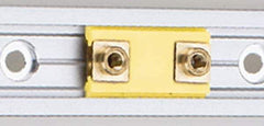 Igus - 1,500mm OAL x 17mm Overall Width x Self Lubricated Linear Guide Systems - 60mm Between Holes - Industrial Tool & Supply