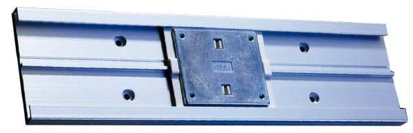 Igus - 500mm OAL x 80mm Overall Width x Self Lubricated Linear Guide Systems - 150mm Between Holes - Industrial Tool & Supply