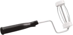 Wooster Brush - 4" Wide x 11" Long Roller Frame - Metal Frame, Polypropylene Handle - Industrial Tool & Supply