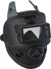 North - Series 5400W, Size S Full Face Welding Respirator - 4-Point Suspension, Threaded Connection - Industrial Tool & Supply