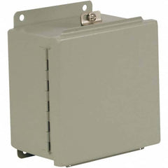 Wiegmann - NEMA 4 Steel Standard Enclosure with Continuous Hinge Cover - Industrial Tool & Supply