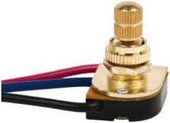Pass & Seymour - 1 Pole Rotary Appliance Switch - 6 Amps at 125 Volts, 3 Amps at 250 Volts, Low-Med-High-Off Sequence - Industrial Tool & Supply