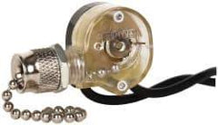 Pass & Seymour - 1 Pole Canopy Pull Appliance Switch - 6 Amps at 125 Volts, 3 Amps at 250 Volts, On-Off Sequence - Industrial Tool & Supply