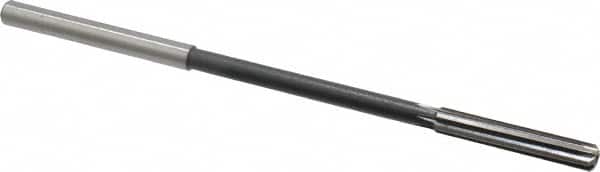 Interstate - 0.254" High Speed Steel 6 Flute Chucking Reamer - Industrial Tool & Supply