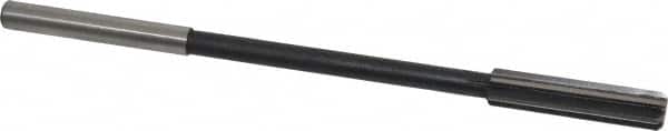 Interstate - 0.405" High Speed Steel 6 Flute Chucking Reamer - Industrial Tool & Supply