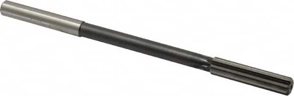 Interstate - 0.407" High Speed Steel 8 Flute Chucking Reamer - Industrial Tool & Supply