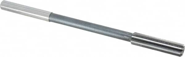 Interstate - 0.443" High Speed Steel 8 Flute Chucking Reamer - Industrial Tool & Supply