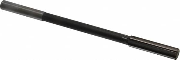 Interstate - 0.504" High Speed Steel 8 Flute Chucking Reamer - Industrial Tool & Supply