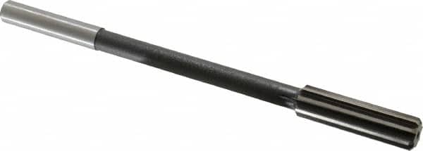 Interstate - 0.564" High Speed Steel 8 Flute Chucking Reamer - Industrial Tool & Supply