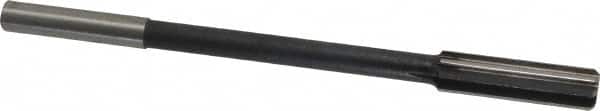 Interstate - 0.572" High Speed Steel 8 Flute Chucking Reamer - Industrial Tool & Supply